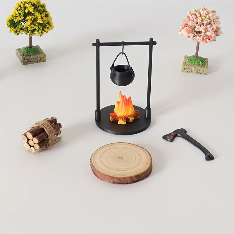 Mini fogueira pendurado fogão  - Camping Cooking Appliances avaliação e preço