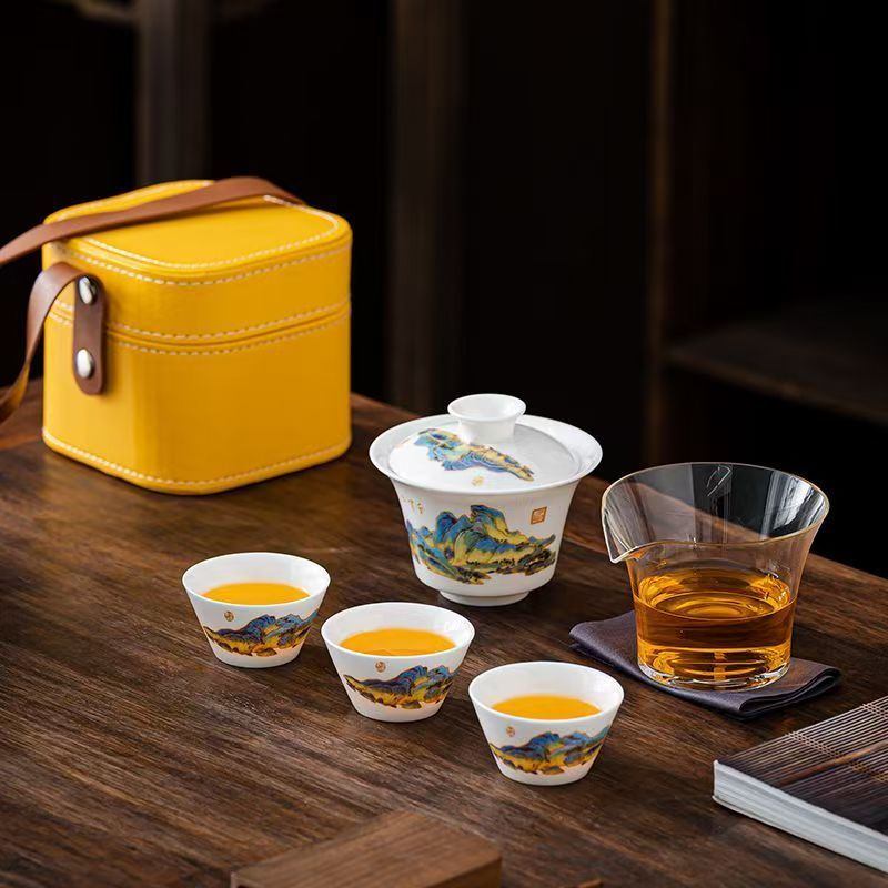 Conjunto de Chá de Porcelana B - Camping Cooking Tin avaliação e preço