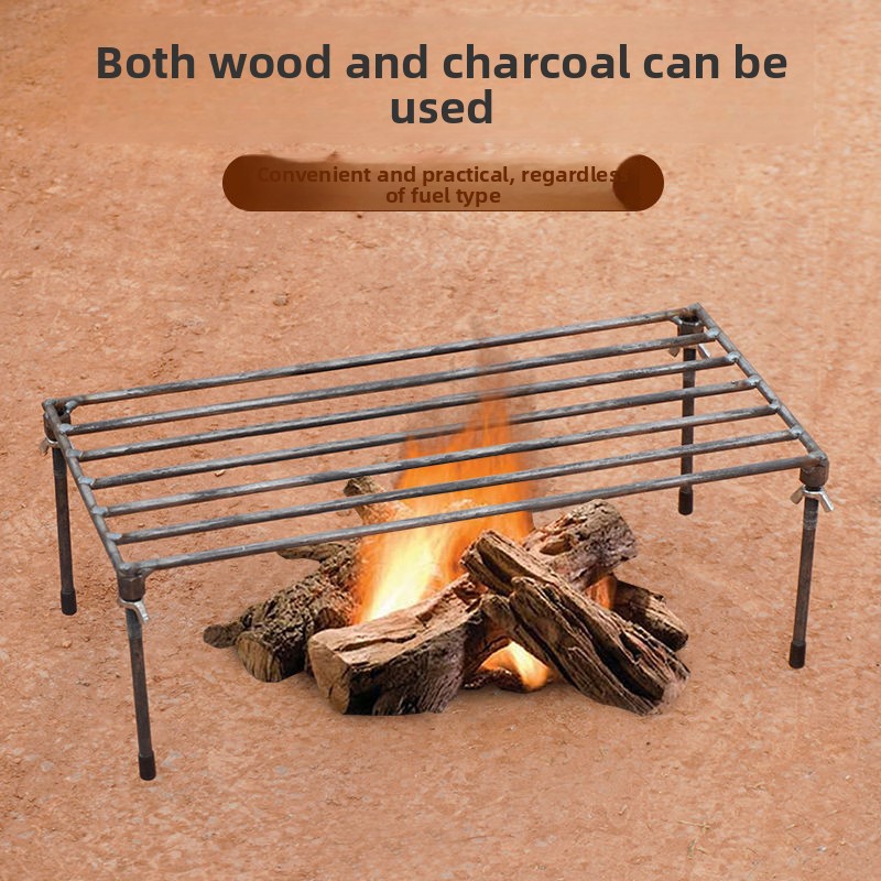 Suporte de Panela Tripé de Aço - Camping Cooking Pot Tripod avaliação e preço