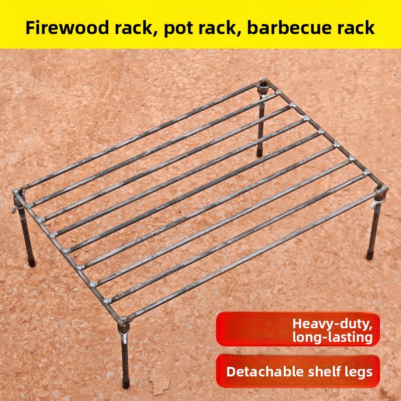 Suporte de Panela Tripé de Aço - Camping Cooking Pot Tripod avaliação e preço