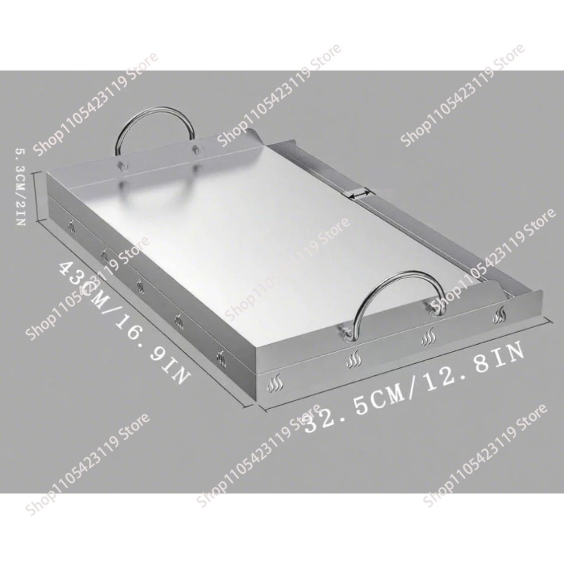 Chapa de Aço Inoxidável para G - Camping Cooking Flat Top avaliação e preço