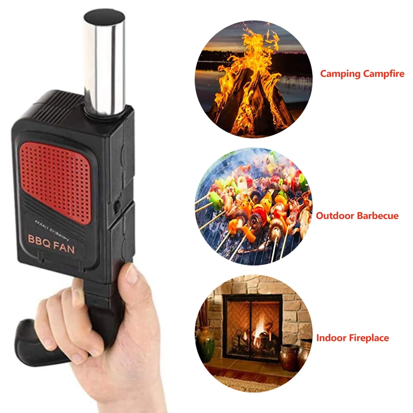 Ventilador Elétrico Portátil p - Camping Cooking Portable avaliação e preço