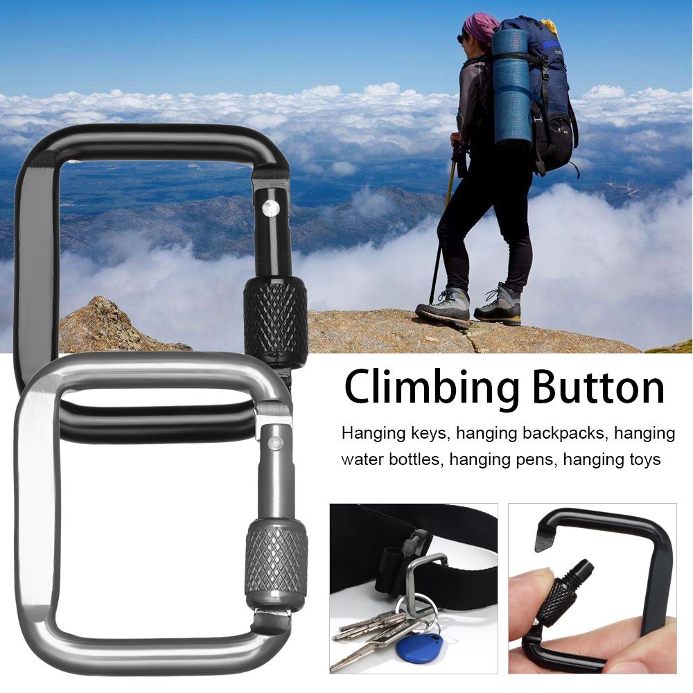 Triângulo e quadrado Mosquetão - Camping Cooking Tin avaliação e preço