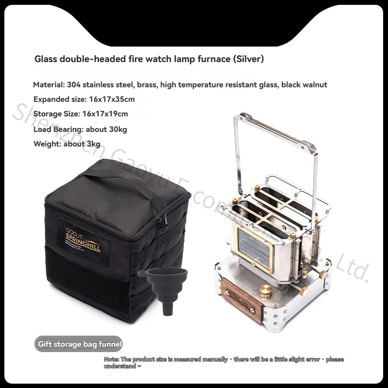 Fogão de acampamento estilo vi - Camping Double Cooking Stove avaliação e preço